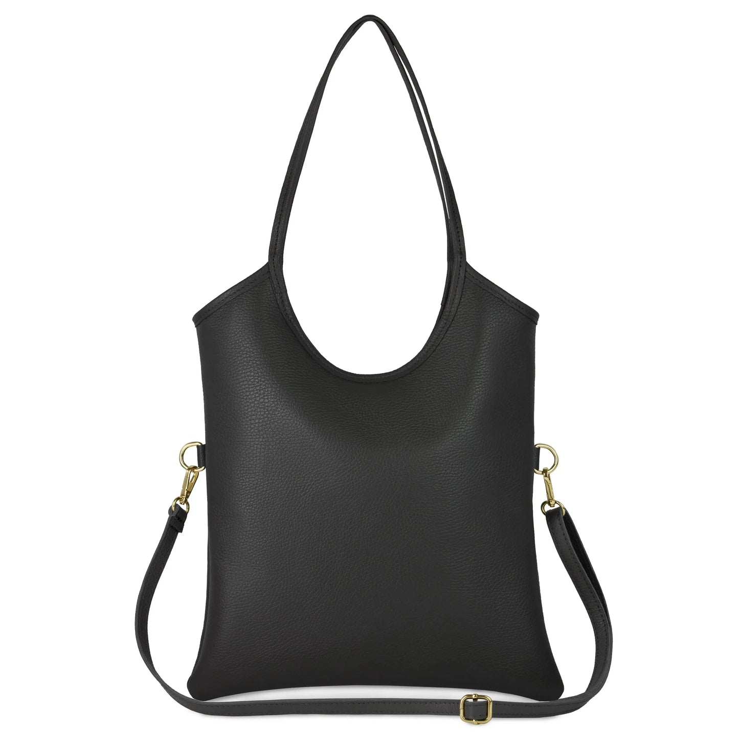 Italian Genuine Calf Leather Tote Bag 191722 - TAKEASY - Flyclothing LLC