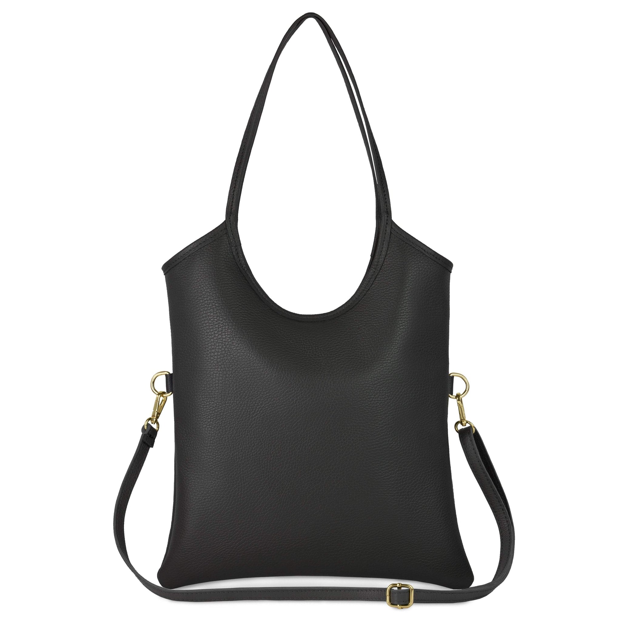 Italian Genuine Calf Leather Tote Bag 191722 - TAKEASY - Flyclothing LLC