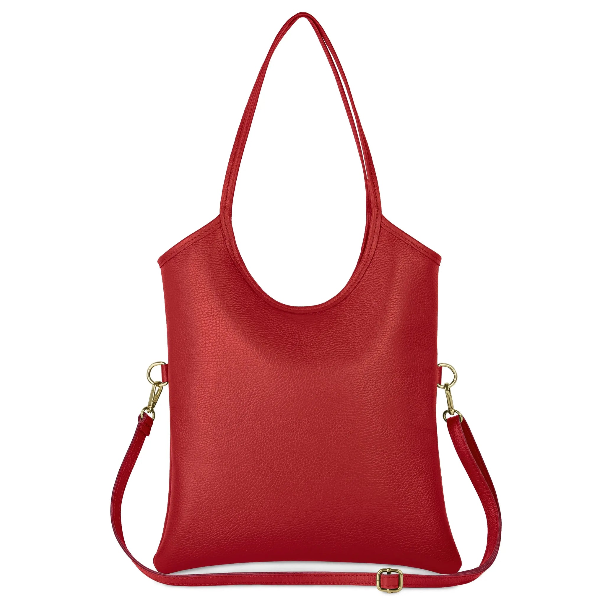Italian Genuine Calf Leather Tote Bag 191722 - TAKEASY - Flyclothing LLC
