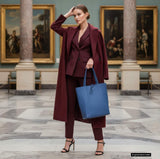 Italian Genuine Calf Leather Tote Bag 201718 - TAKEASY - Flyclothing LLC