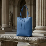 Calf Leather Tote Bag - TAKEASY - Flyclothing LLC