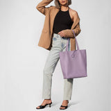Italian Genuine Calf Leather Tote Bag 201718 - TAKEASY - Flyclothing LLC