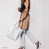 Italian Genuine Calf Leather Tote Bag 201718 - TAKEASY - Flyclothing LLC