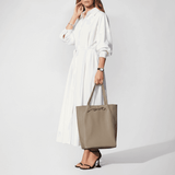 Italian Genuine Calf Leather Tote Bag 201718 - TAKEASY - Flyclothing LLC