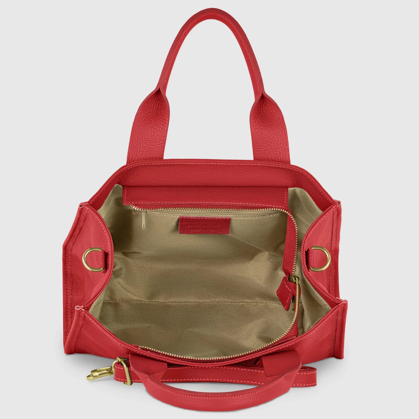 Italian Genuine Calf Leather Tote Bag 282611 - TAKEASY - Flyclothing LLC