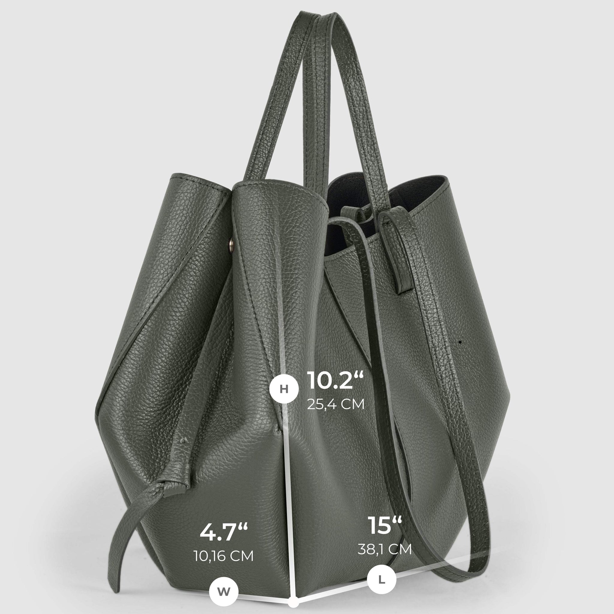 Italian Full-Grain Leather Tote Bag | Piacenza - TAKEASY - Flyclothing LLC