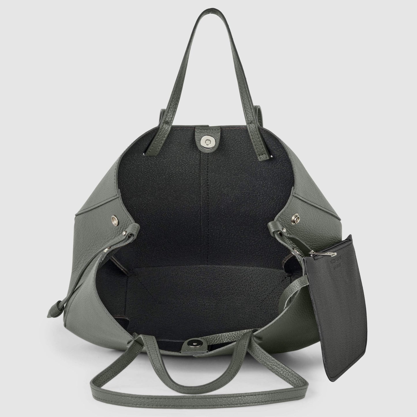 Italian Full-Grain Leather Tote Bag | Piacenza - TAKEASY - Flyclothing LLC