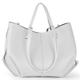 Italian Full-Grain Leather Tote Bag | Piacenza - TAKEASY - Flyclothing LLC