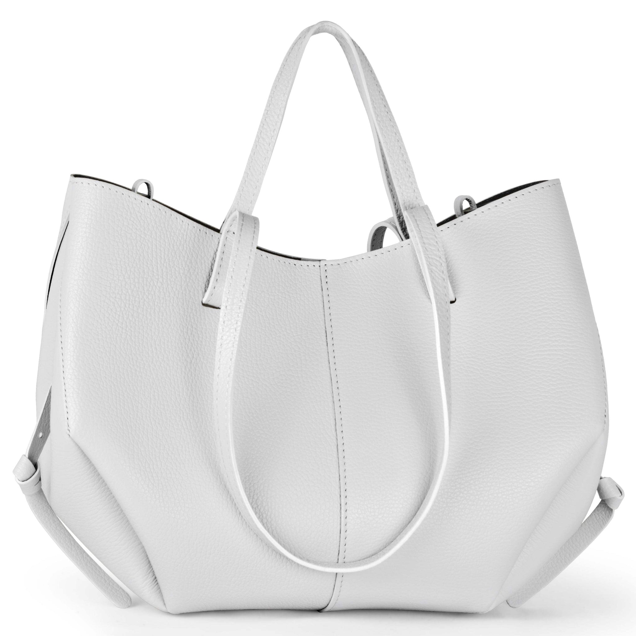 Italian Full-Grain Leather Tote Bag | Piacenza - TAKEASY - Flyclothing LLC