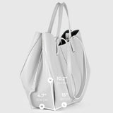 Italian Genuine Calf Leather Tote Bag 312912 - TAKEASY - Flyclothing LLC