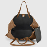 Italian Genuine Calf Leather Tote Bag 312912 - TAKEASY - Flyclothing LLC