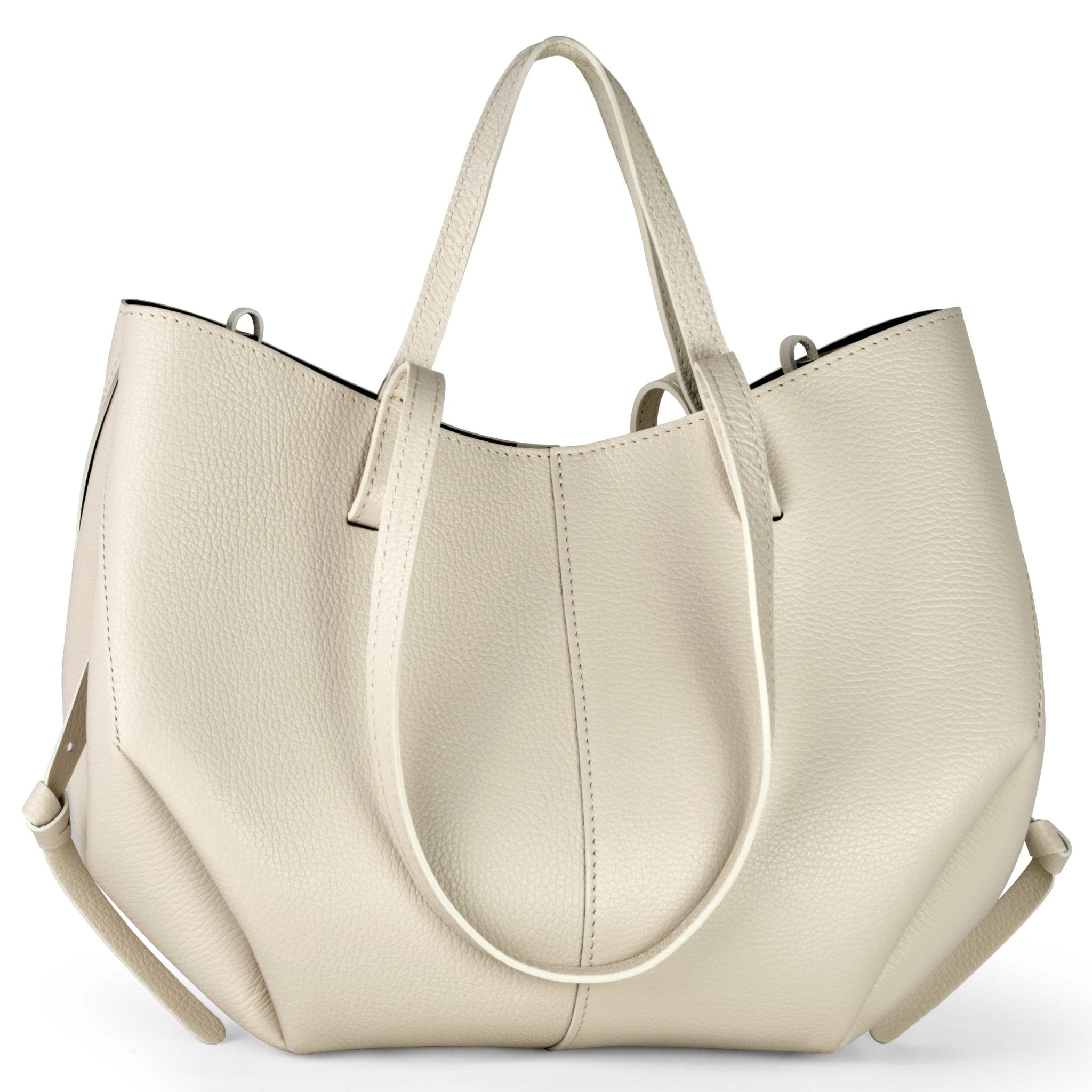 Italian Full-Grain Leather Tote Bag | Piacenza - TAKEASY - Flyclothing LLC