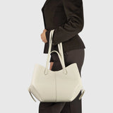 Italian Genuine Calf Leather Tote Bag 312912 - TAKEASY - Flyclothing LLC