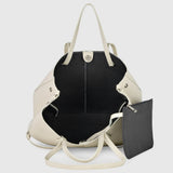 Italian Genuine Calf Leather Tote Bag 312912 - TAKEASY - Flyclothing LLC
