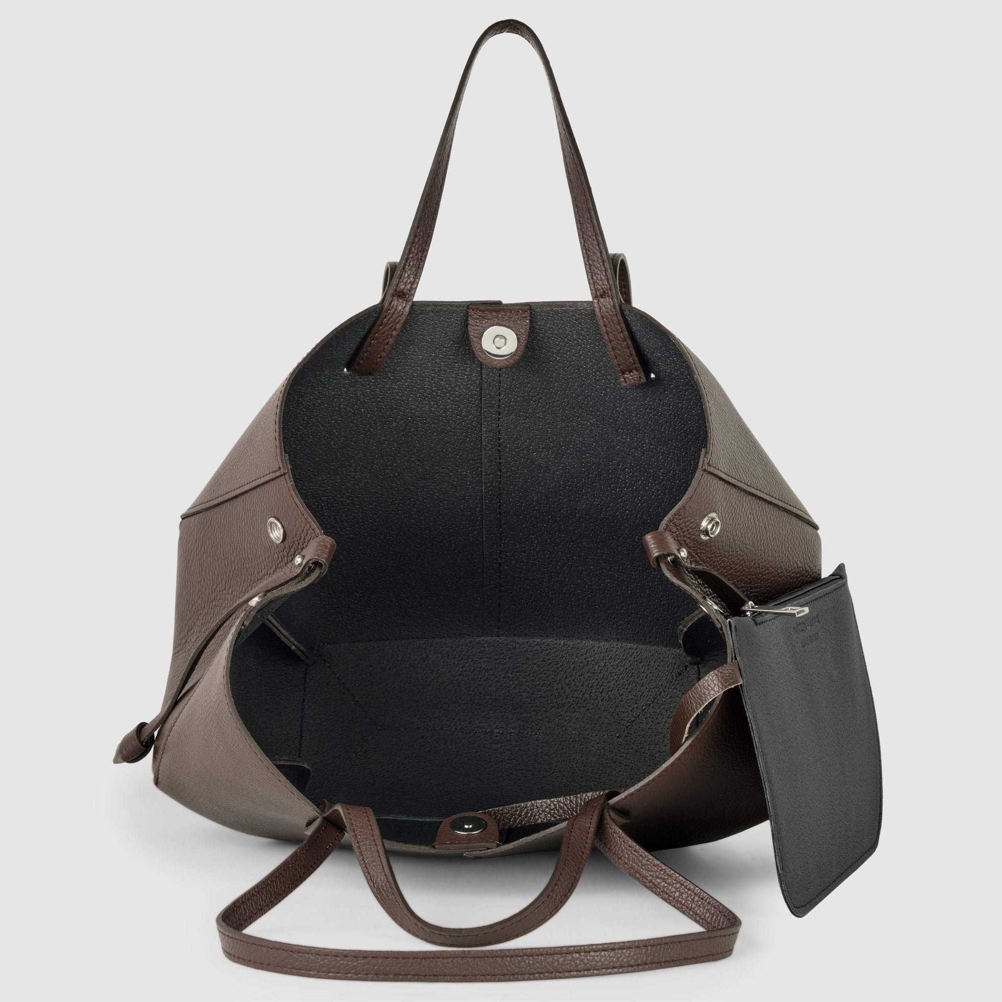 Italian Full-Grain Leather Tote Bag | Piacenza - TAKEASY - Flyclothing LLC