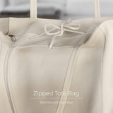 Italian Genuine Calf Leather Tote Bag 201718 - TAKEASY - Flyclothing LLC