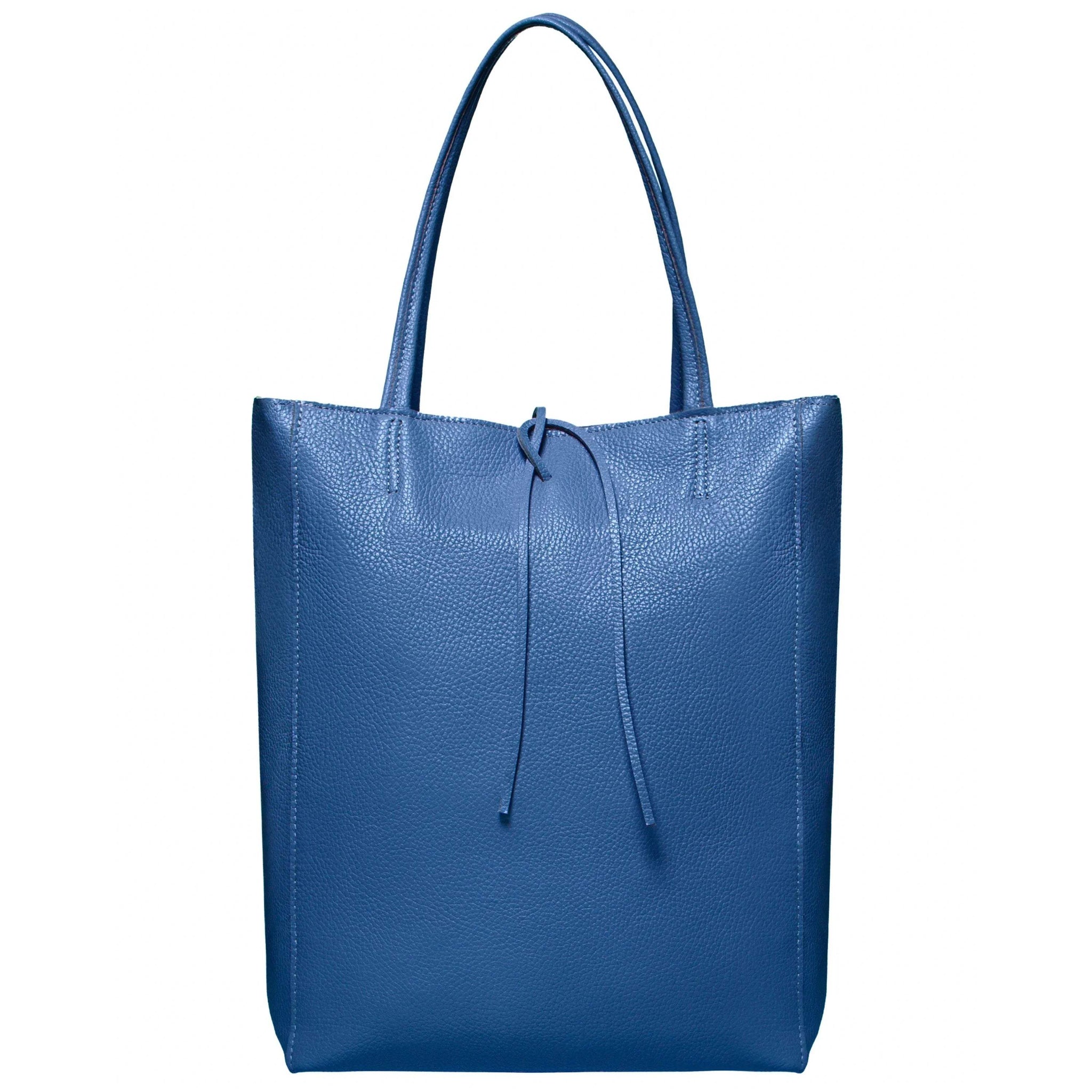 Italian Genuine Calf Leather Tote Bag 201718 - TAKEASY - Flyclothing LLC
