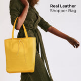 Calf Leather Tote Bag