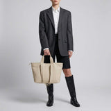 Italian Genuine Calf Leather Tote Bag 122500 - TAKEASY - Flyclothing LLC