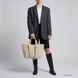 Italian Genuine Calf Leather Tote Bag 122500 - TAKEASY - Flyclothing LLC