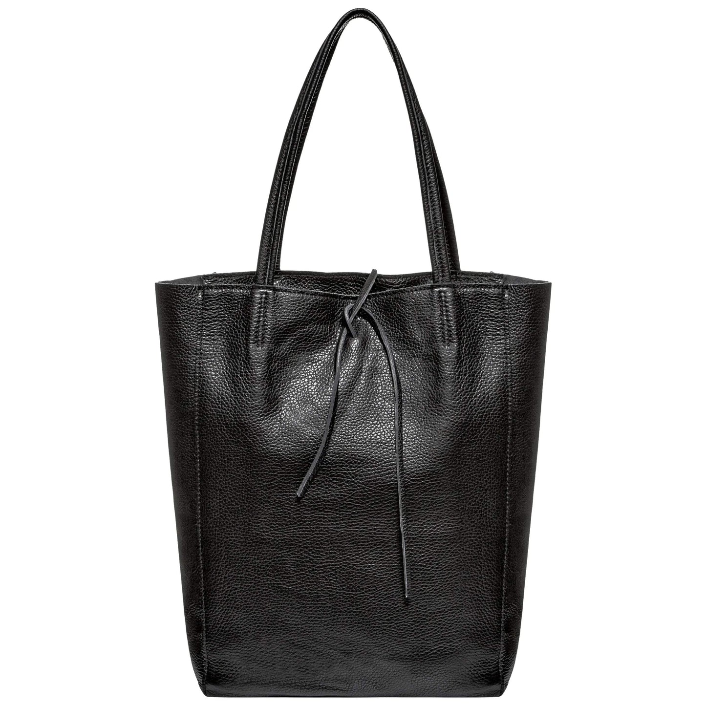 Italian Genuine Calf Leather Tote Bag 201718 - TAKEASY - Flyclothing LLC