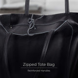 Italian Genuine Calf Leather Tote Bag 201718 - TAKEASY - Flyclothing LLC