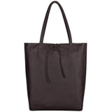 Italian Genuine Calf Leather Tote Bag 201718 - TAKEASY - Flyclothing LLC