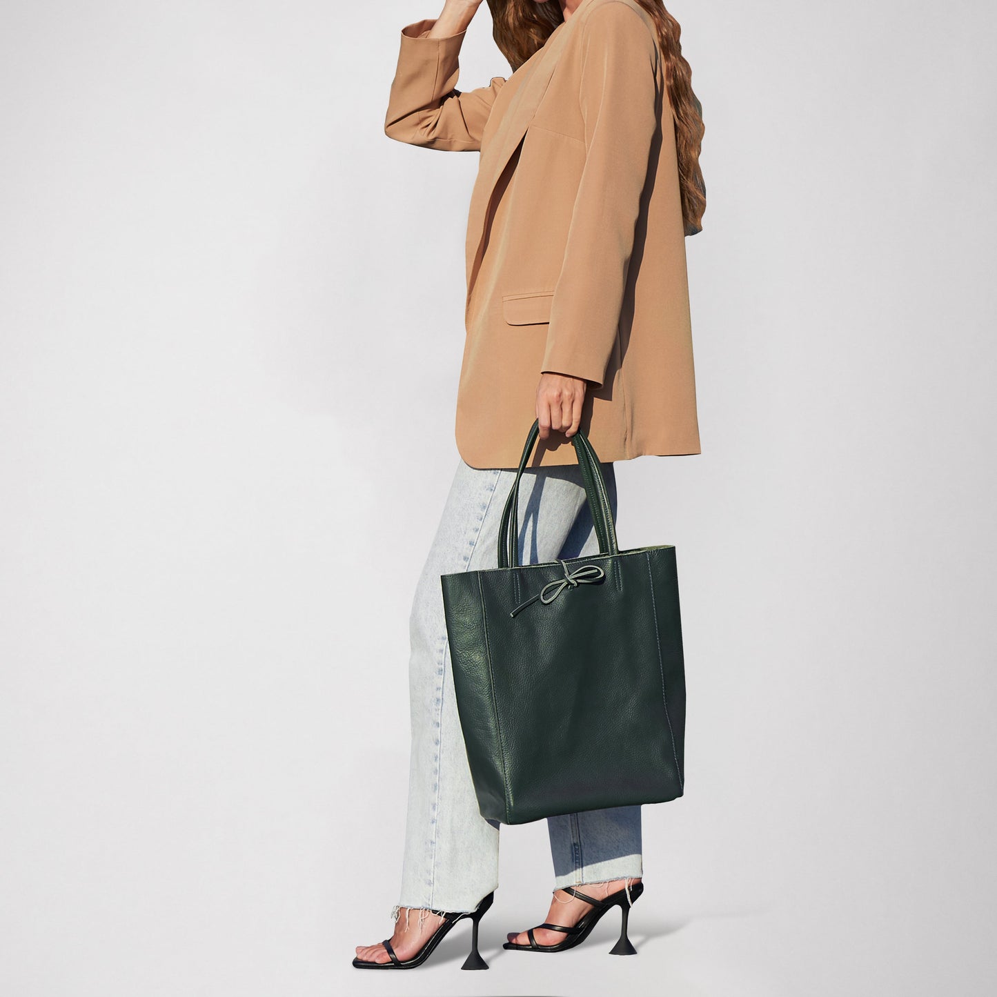 Calf Leather Tote Bag