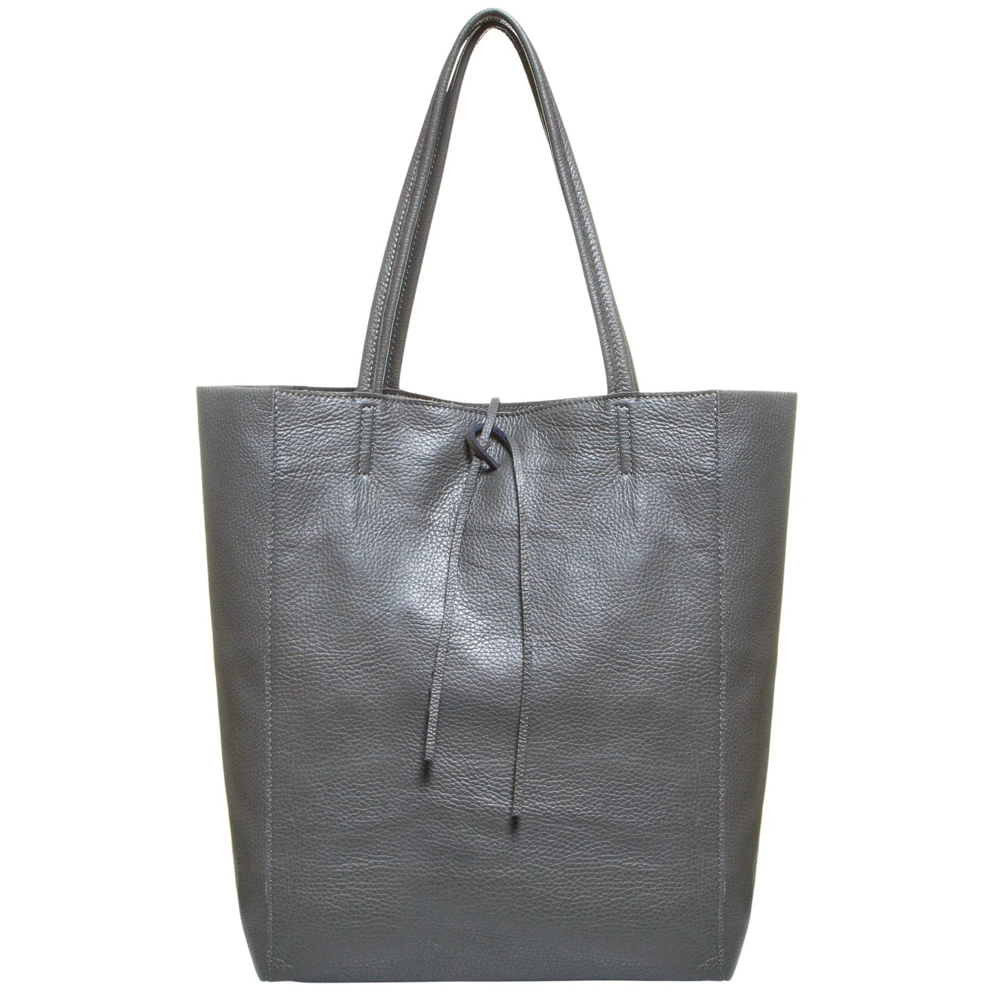 Italian Genuine Calf Leather Tote Bag 201718 - TAKEASY - Flyclothing LLC
