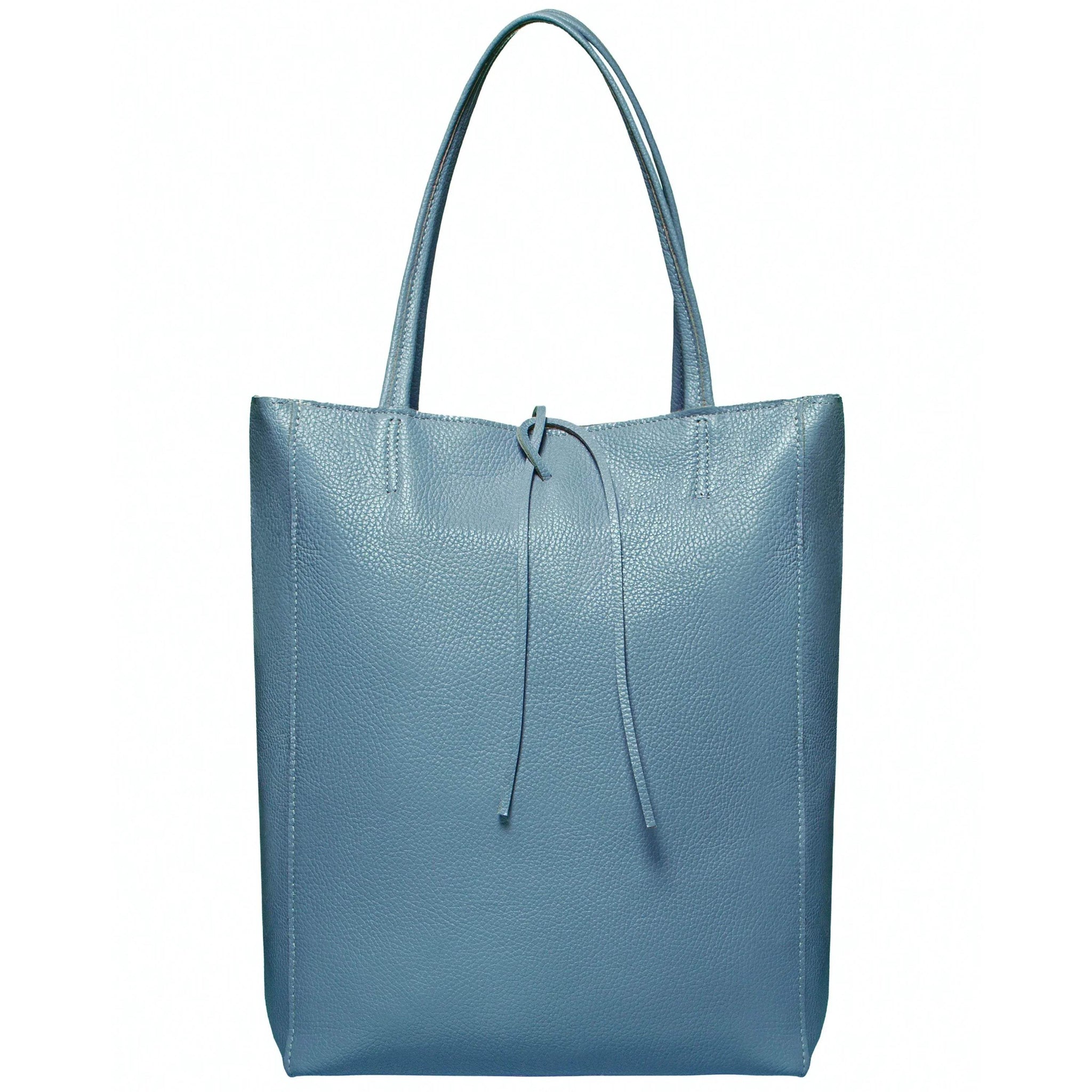 Italian Genuine Calf Leather Tote Bag 201718 - TAKEASY - Flyclothing LLC