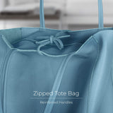 Italian Genuine Calf Leather Tote Bag 201718 - TAKEASY - Flyclothing LLC