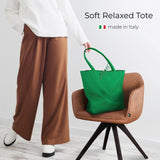 Calf Leather Tote Bag