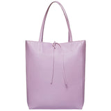 Italian Genuine Calf Leather Tote Bag 201718 - TAKEASY - Flyclothing LLC