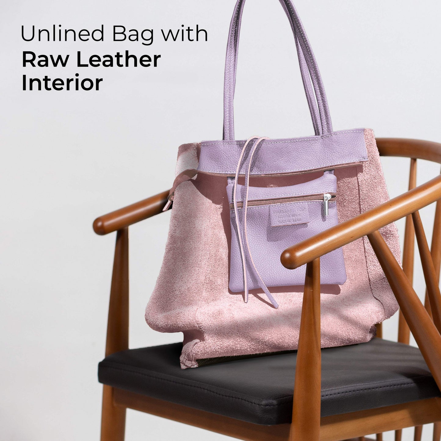 Italian Genuine Calf Leather Tote Bag 201718 - TAKEASY - Flyclothing LLC