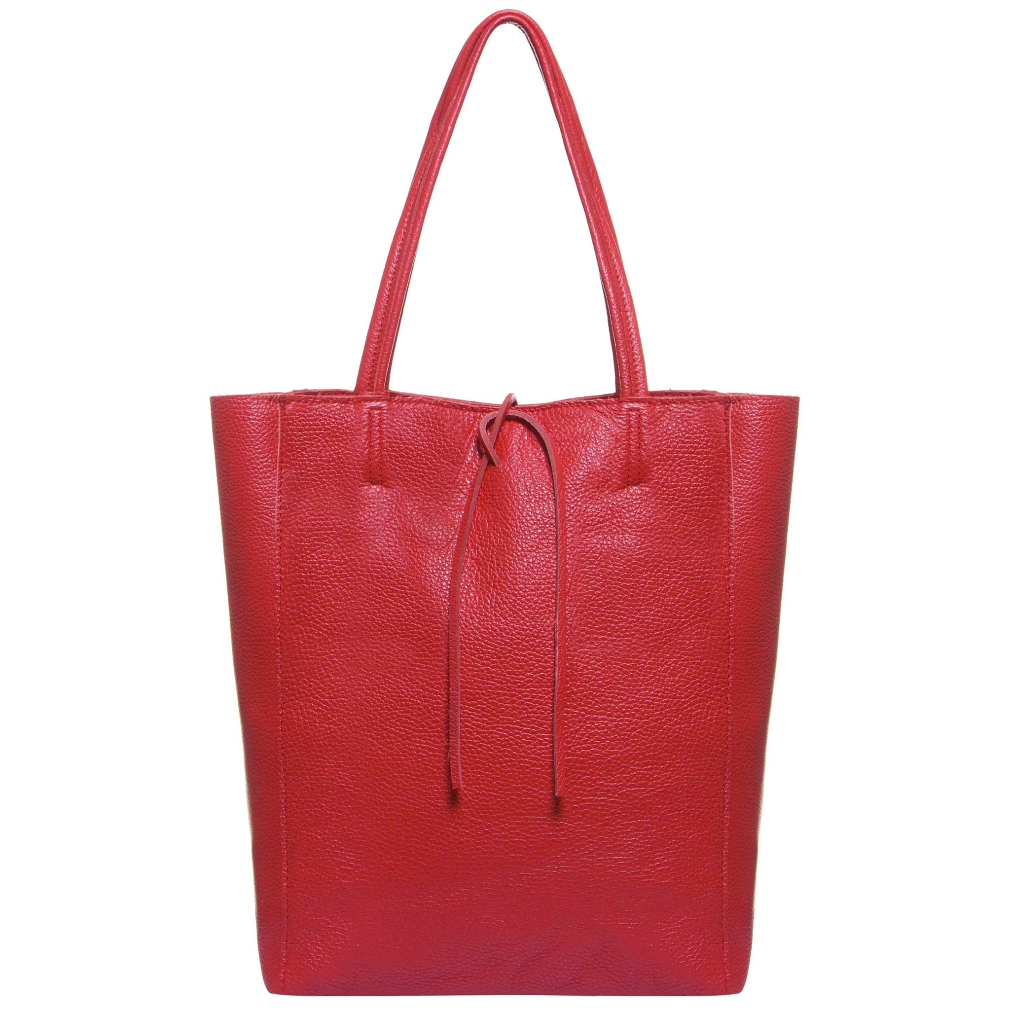 Italian Genuine Calf Leather Tote Bag 201718 - TAKEASY - Flyclothing LLC