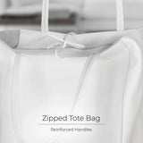 Calf Leather Tote Bag - TAKEASY - Flyclothing LLC