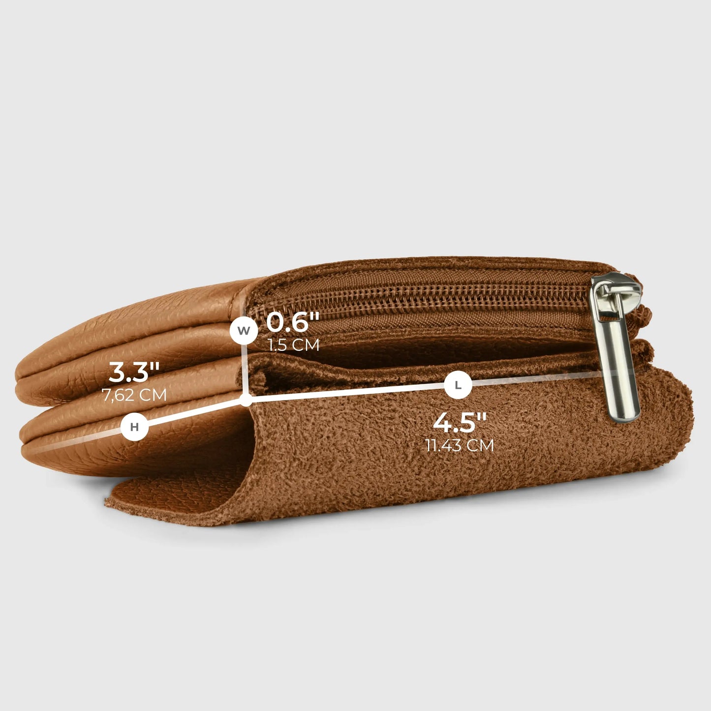 Italian Genuine Calf Leather Wallet 000350 - TAKEASY - Flyclothing LLC