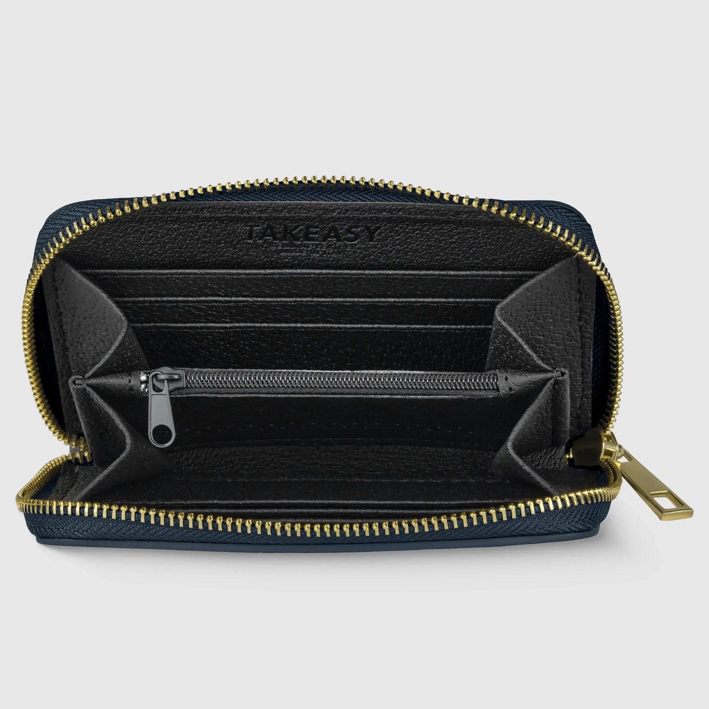 Italian Genuine Calf Leather Wallet 650988 - TAKEASY - Flyclothing LLC