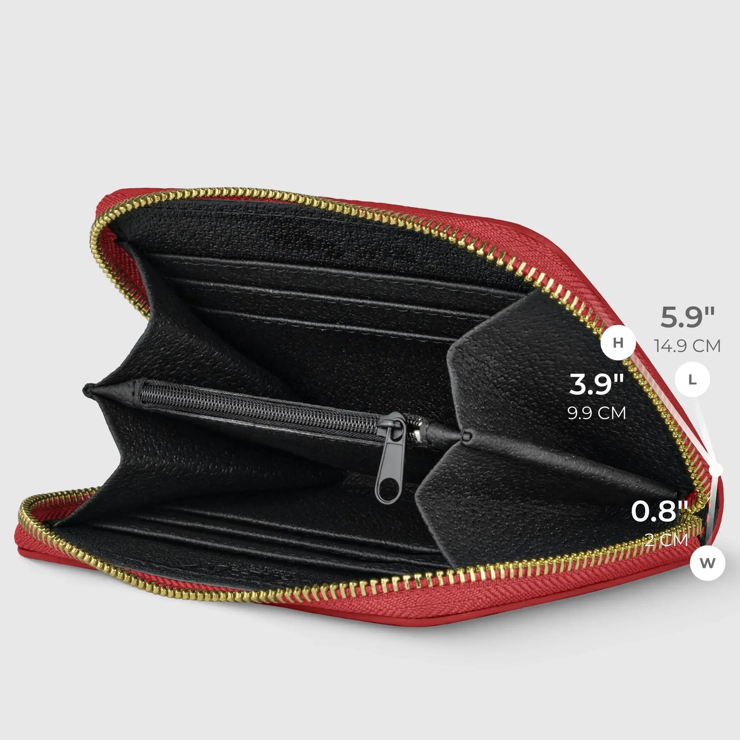 Italian Genuine Calf Leather Wallet 650988 - TAKEASY - Flyclothing LLC