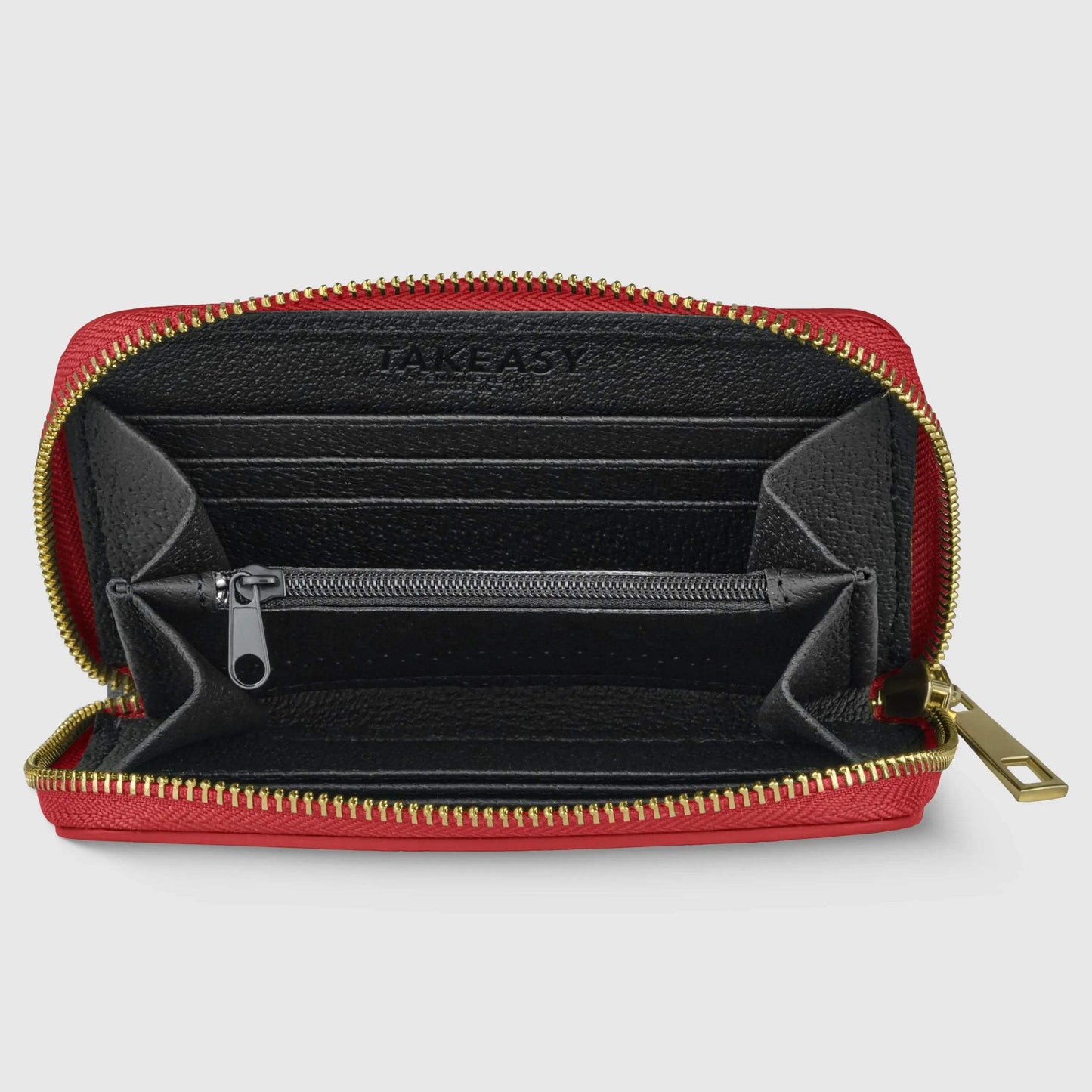 Italian Genuine Calf Leather Wallet 650988 - TAKEASY - Flyclothing LLC