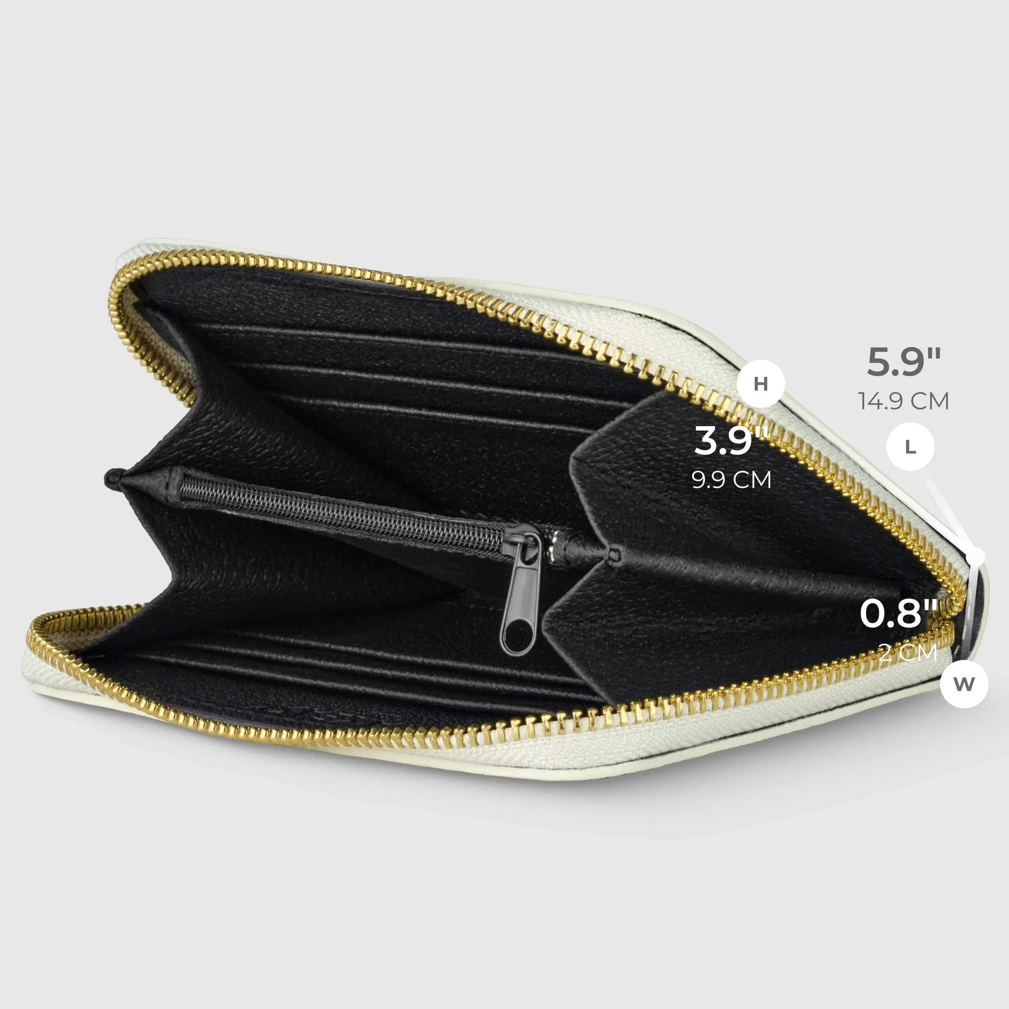Italian Genuine Calf Leather Wallet 650988 - TAKEASY - Flyclothing LLC