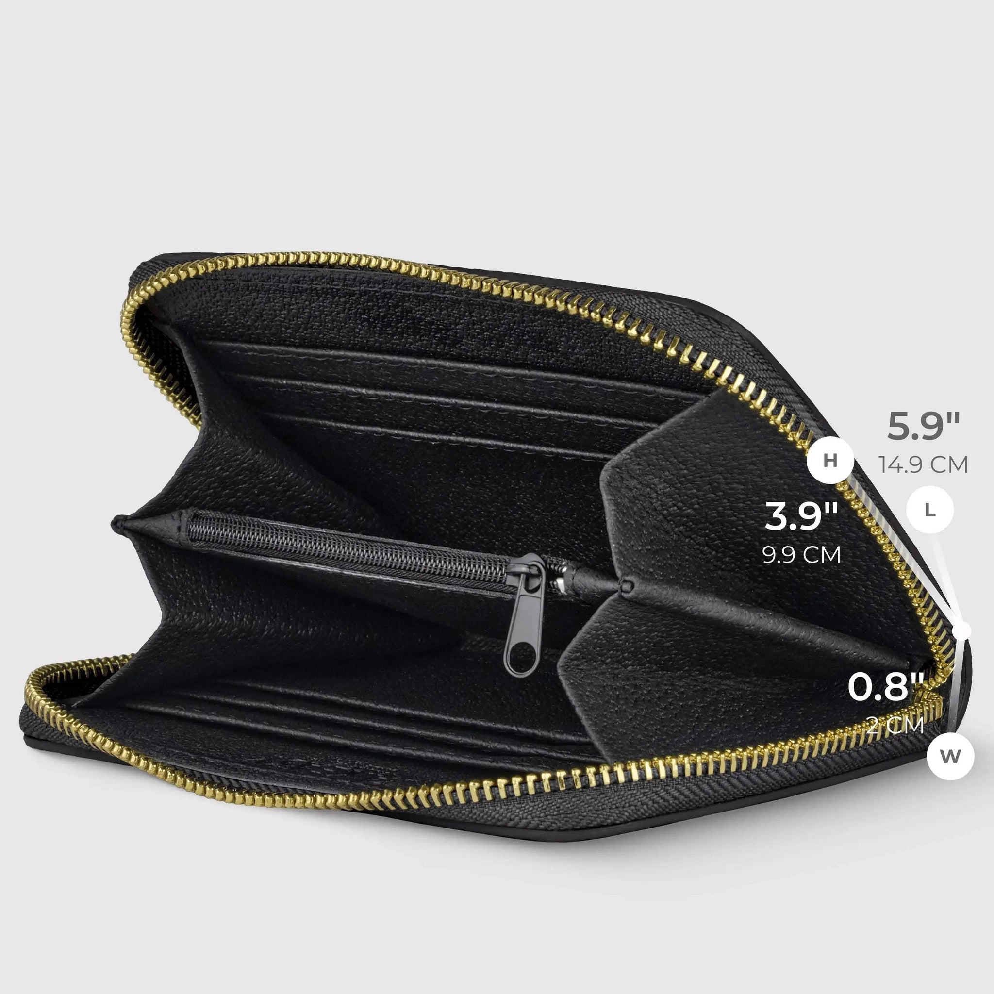 Italian Genuine Calf Leather Wallet 650988 - TAKEASY - Flyclothing LLC
