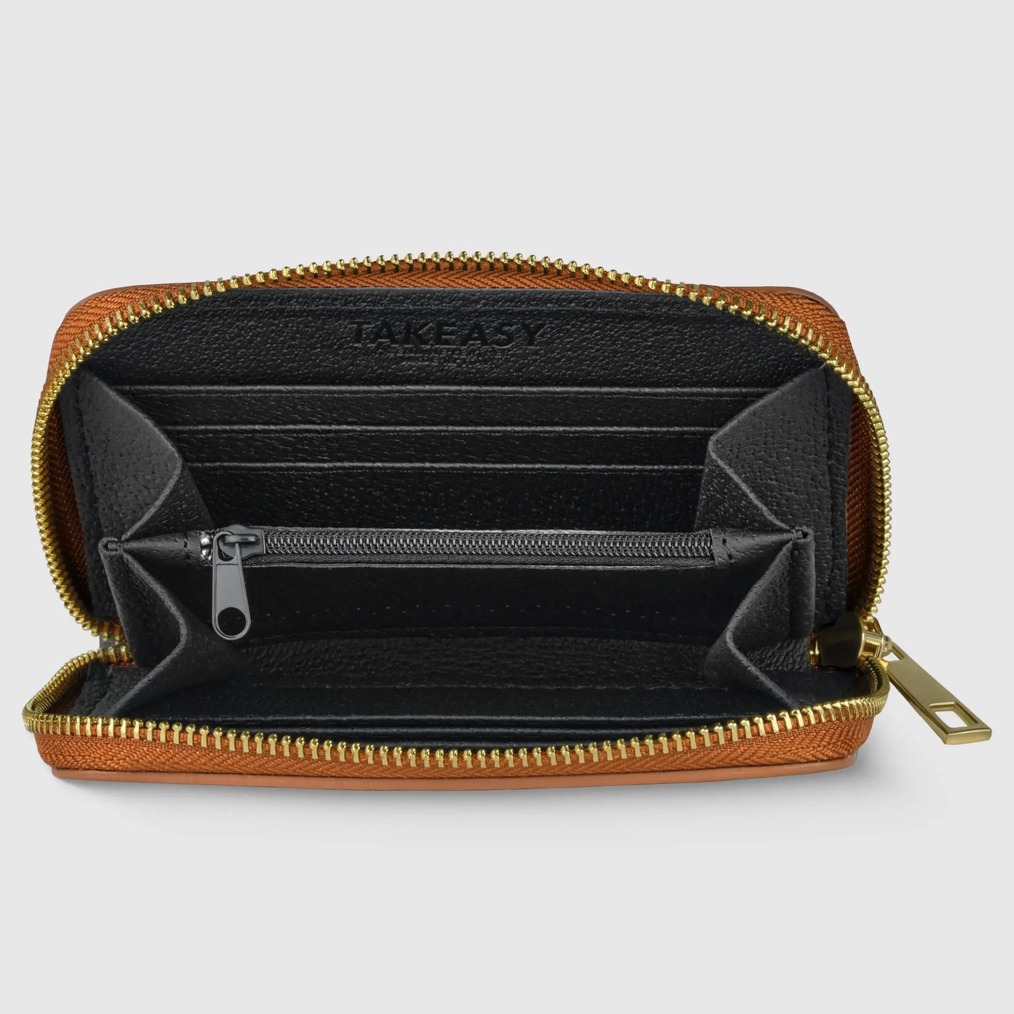 Italian Genuine Calf Leather Wallet 650988 - TAKEASY - Flyclothing LLC