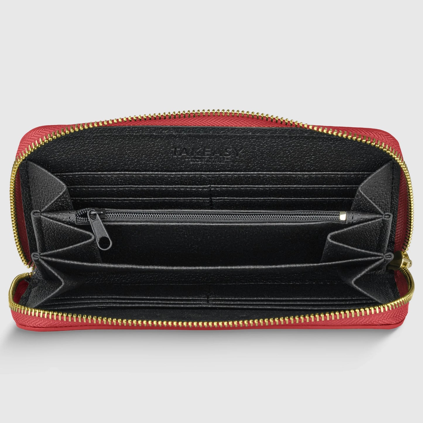 Calf Leather Wallet - TAKEASY - Flyclothing LLC