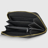 Calf Leather Wallet - TAKEASY - Flyclothing LLC