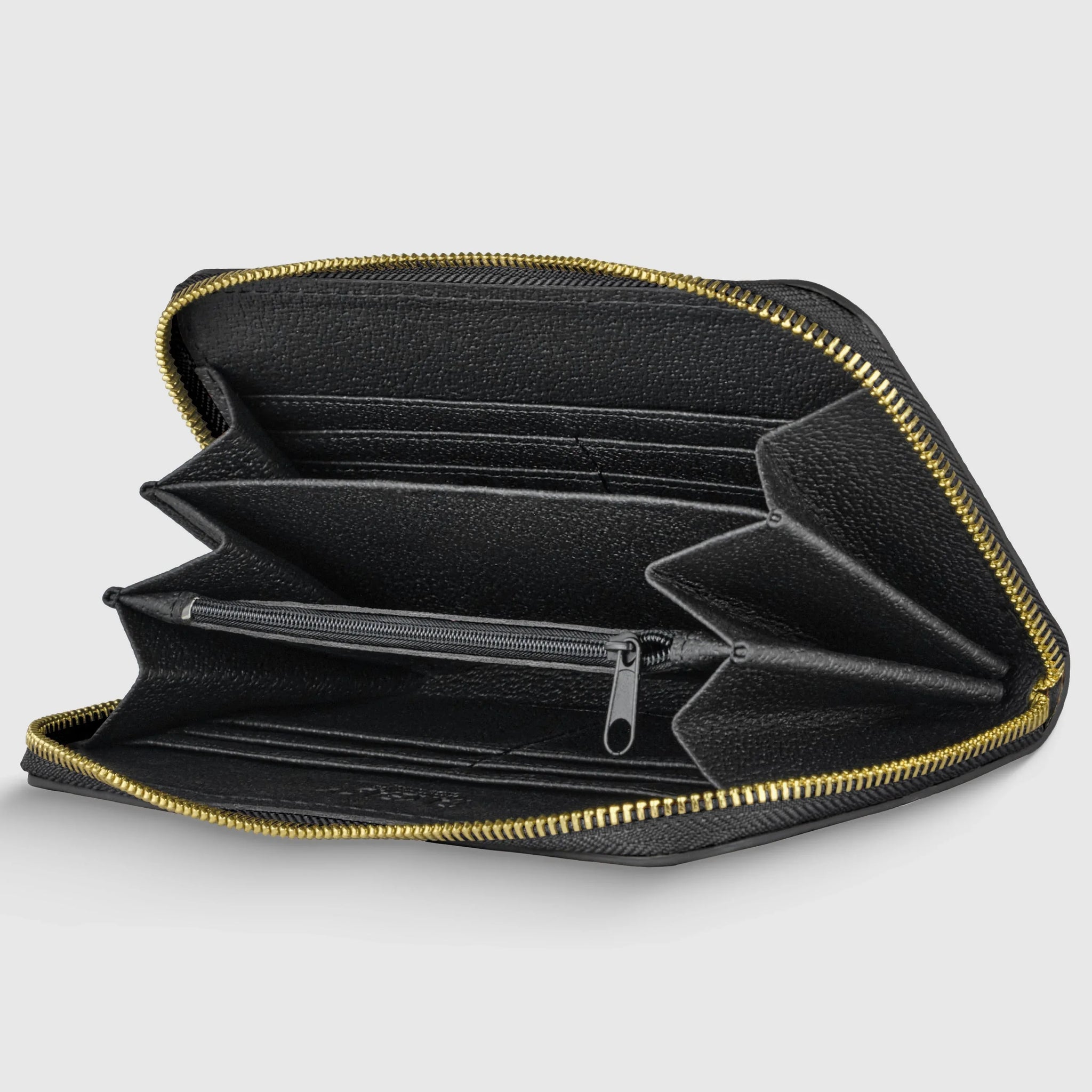 Calf Leather Wallet - TAKEASY - Flyclothing LLC