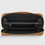 Calf Leather Wallet - TAKEASY - Flyclothing LLC