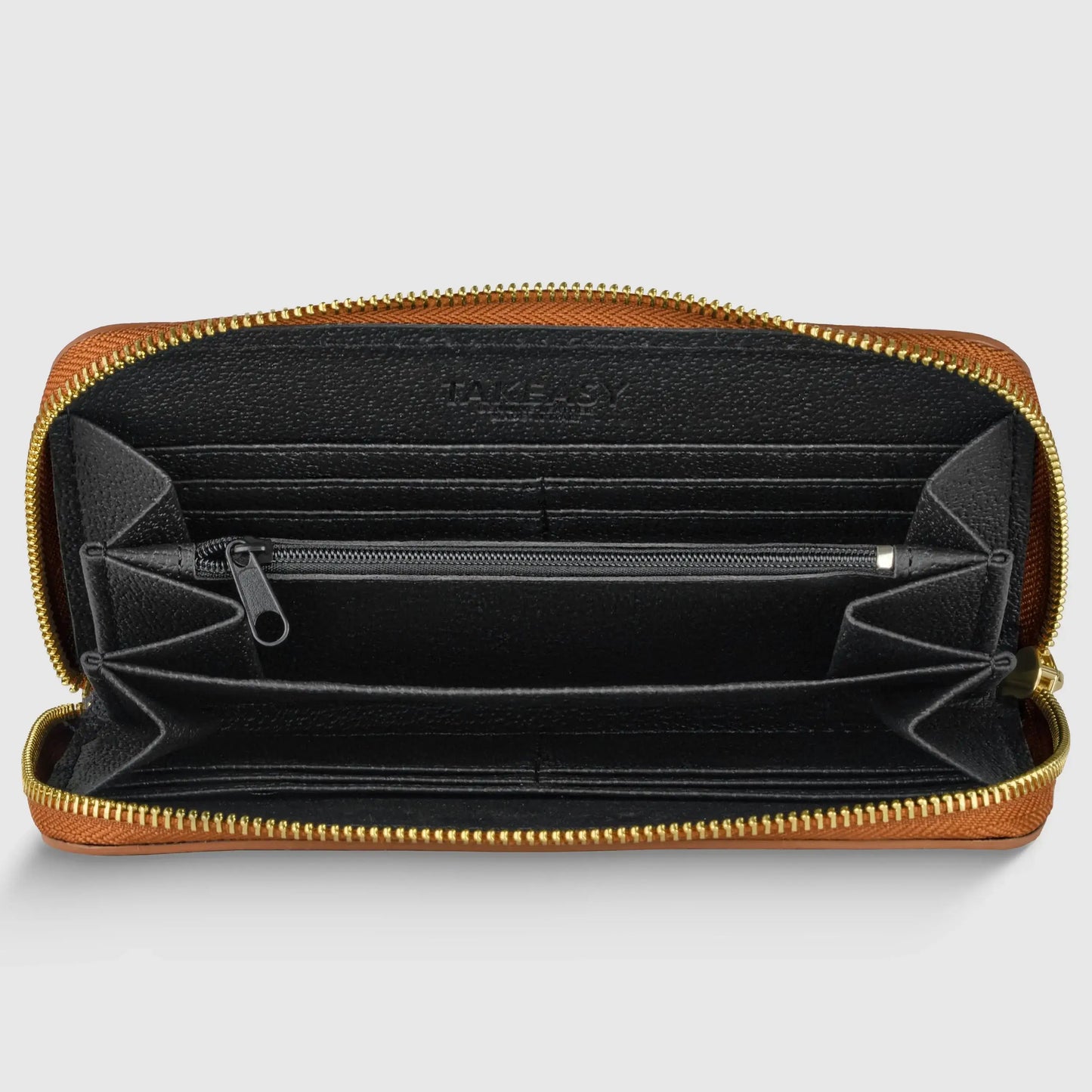 Italian Genuine Calf Leather Wallet 651088 - TAKEASY - Flyclothing LLC
