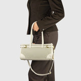 Italian Genuine Suede & Calf Leather Shoulder Bag 282615 - TAKEASY - Flyclothing LLC