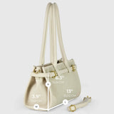 Italian Genuine Suede & Calf Leather Shoulder Bag 282615 - TAKEASY - Flyclothing LLC